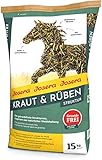 JOSERA Kraut & Rüben Struktur (1 x 15 kg) | Premium Pferdefutter | Getreidefreier Strukturmix |...